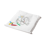 DRAWS. Children's colouring drawstring bag 4